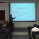 A seminar in progress