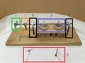 Figure 1: Gallium experiment setup